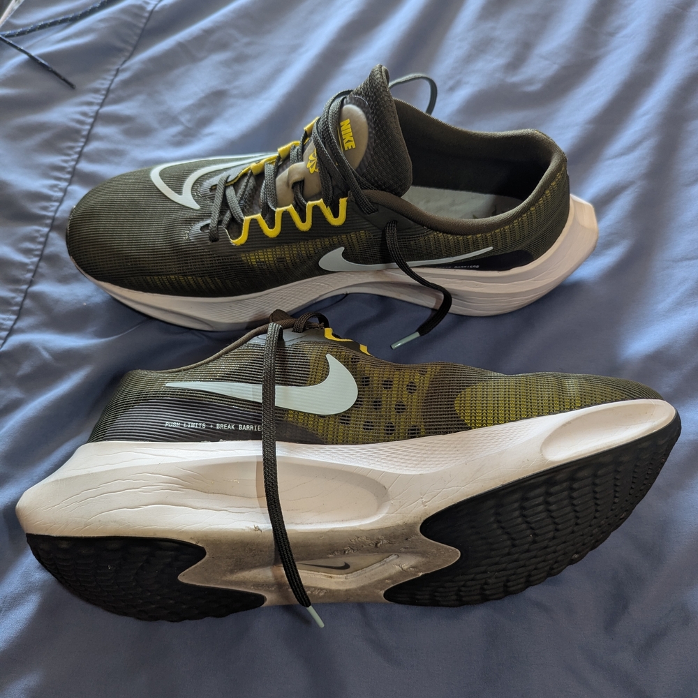 Nike Athletic Shoes - Black and Yellow